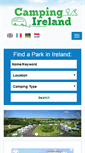 Mobile Screenshot of camping-ireland.ie